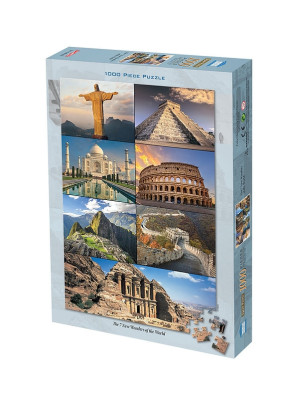 PUZZLE LAS 7 MARAVILLAS DEL MUNDO (100-261)*12