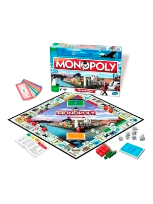 Juego De Mesa Monopoly Argentina Popular Original Toyco