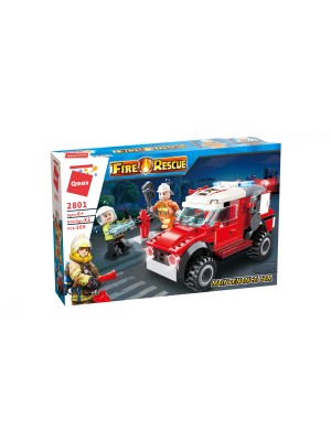 Bloques Ladrillos Lego Auto Mantenimiento Bomberos Fire Rescue 105 Piezas GianToys C2801