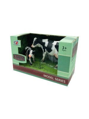 Set Figuras Animales De Granja X2 Detalles Reales