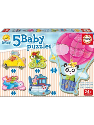 Baby Puzzles Animales Al Volante 18028