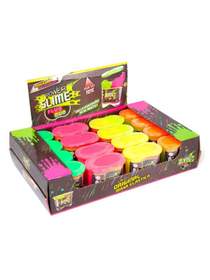 POWER SLIME DUO COLORES FLUO (3242)*32