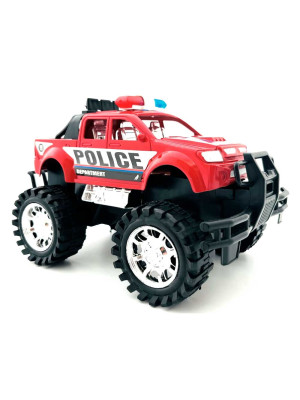 AUTO 4x4 POLICIA A FRICCION (AU00703)*64