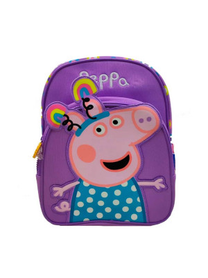 Mochila 12" Peppa Pig Neoprene Raimbow 55209 Wabro