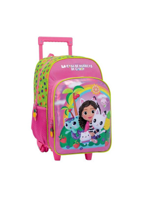 Mochila Carro 16" Gabby Dollhouse Rainbow 35207 Wabro