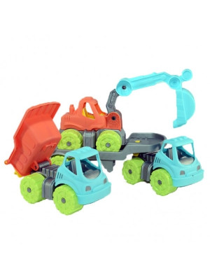 CAMION FRONTAL + TRAILER + RETRO INFANTIL (684)*12