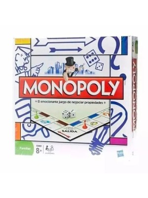 Juego De Mesa Monopoly Popular Familiar Hasbro 840