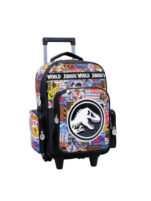 Mochila Carro 16" Jurassic World Estampada 77135 Wabro