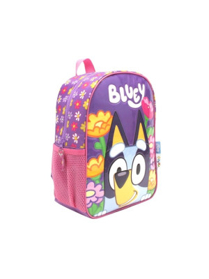 Mochla Espalda Bluey 12" Flowers
