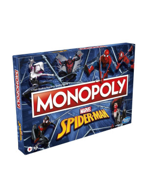 Juego De Mesa Monopoly Marvel Spiderman Hasbro F3968