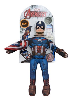Capitán America Muñeco Soft Avengers Marvel Vengadores New Toys Dny1036