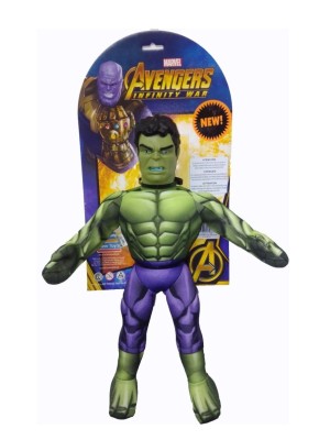 Hulk Muñeco Soft Avengers Marvel Vengadores Peluche New Toys Dny1038