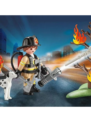 Playmobil 70310 Valija Maletin De Bomberos