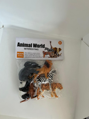 ANIMALES JUNGLA 6 PCS(G1697490) *84