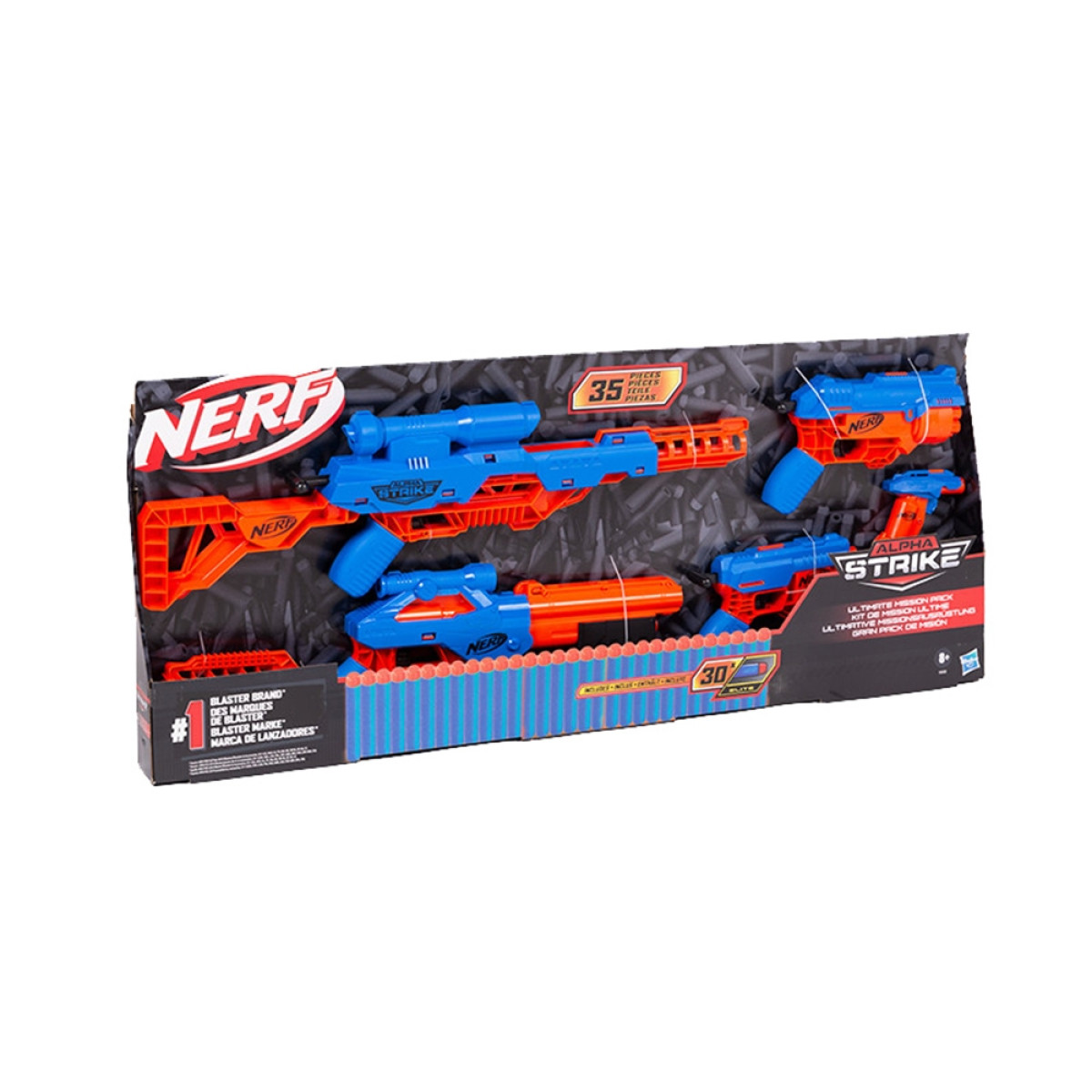 Nerf Alpha Strike Gran Pack De Misión E8340