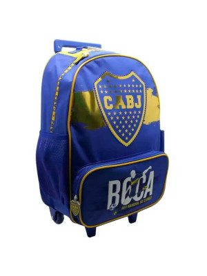 Mochila Boca Juniors 18" Carro Bo486