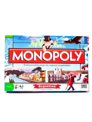 Juego De Mesa Monopoly Argentina Popular Original Toyco