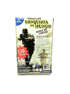 CONQUISTA DEL MUNDO CARTAS (2323)*36