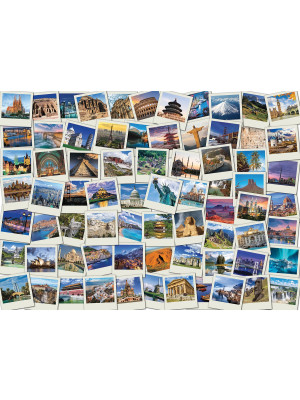 PUZZLE COLLAGE DEL MUNDO (400-034)*4