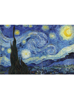 PUZZLE ILUM. STARRY NIGHT (100-342)*12