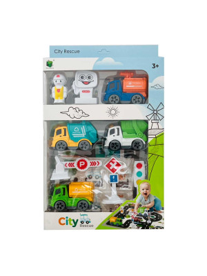 SET CAMIONCITOS PRIMERA INFANCIA (AU00710)*24