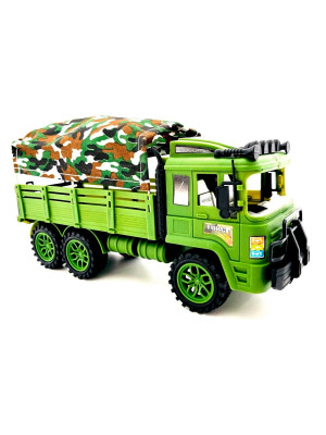 CAMION MILITAR A FRICCION (AU00765)*36