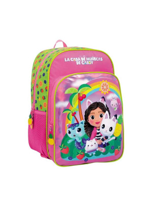 Mochila 16" Gabby Dollhouse Rainbow 35206 Wabro