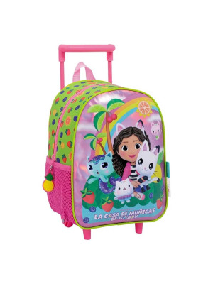 Mochila Carro 12" Gabby Dollhouse Rainbow 35205S Wabro