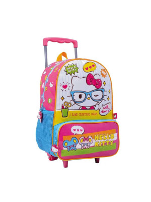 Mochila Carro 16" Hello Kitty School 74303 Wabro