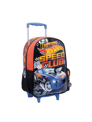 Mochila Carro 16" Hot Wheels Speed Club 75103 Wabro