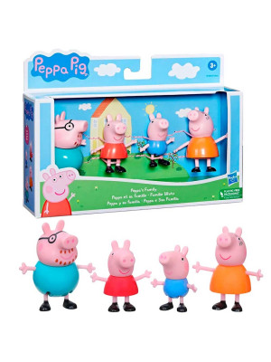 PEPPA Y SU FAMILIA FIG. 06cm. (F2171)*4 		