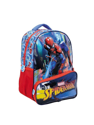 Mochila 17" Spiderman City 38213 Wabro