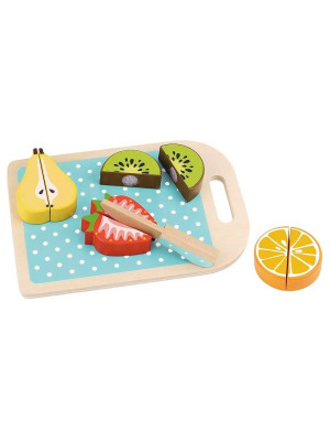 JUEGO DE MADERA FRUTAS PARA CORTAR (35273)*6 