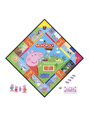 MONOPOLY JUNIOR PEPPA PIG (F1656)*6