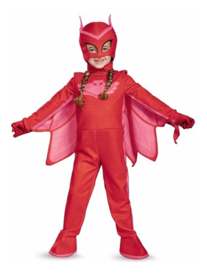 DISFRAZ PJ MASK OWLETTE ROJO T1 (CAD1341)