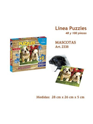 PUZZLES MASCOTAS 48/100Pzas. (2338)*16