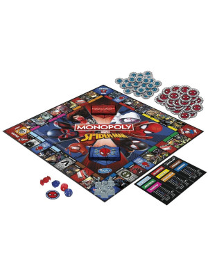 Juego De Mesa Monopoly Marvel Spiderman Hasbro F3968
