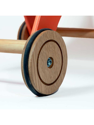 Carrito De Compras De Madera Coral