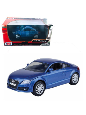 AUDI TT COUPE 2007 AZUL 1:24 (MET050)*6