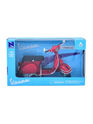 VESPA P200 ROJA 1:12 (MET078)*14