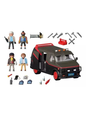 Figura Armable Playmobil The A-team Furgoneta Del Equipo A