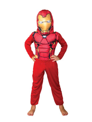 DISFRAZ ECONOMICO IRONMAN T1 (8207)