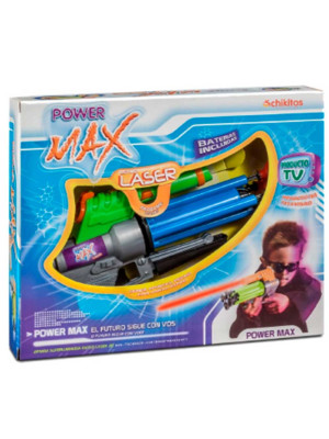 LASER PISTOLA LANZA 4 FLECHAS (3001)*20