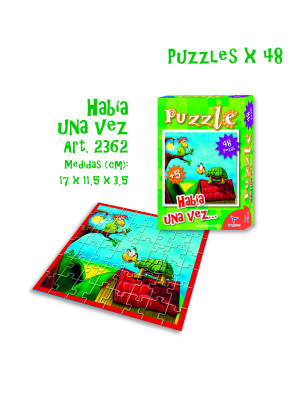 PUZZLE x48 HABIA UNA VEZ (2362)*36