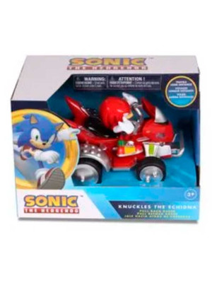 Sonic Vehículo 13cm The Hedgehog Sega All Stars Racing Friccion Knuckles