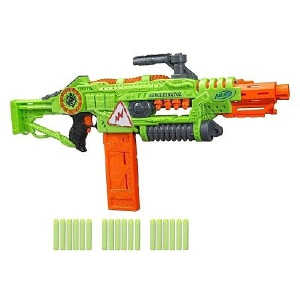 Pistola Nerf Zombie Strike Revoltination Hasbro E3061